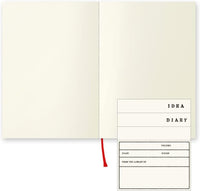 MD Notebook, Paperback Unruled, A6 Blank