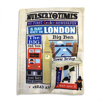 Nursery Times Crinkly Newspaper - London