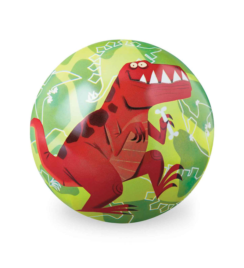 4" Natural Rubber Ball T Rex Dinosaur
