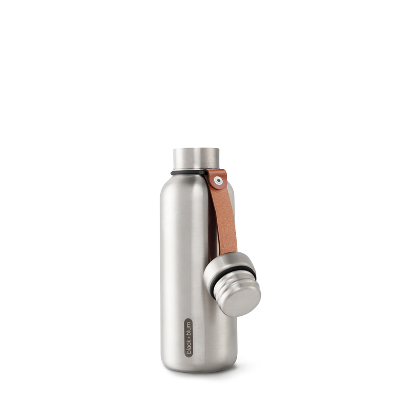Insulated Stainless Steel Water Bottle - Black