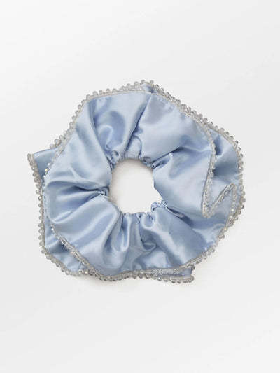 Luster bead scrunchie