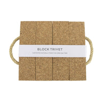 Cork Trivet - Block