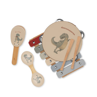 Konges Sløjd - Wooden Music Set - Danosaurus