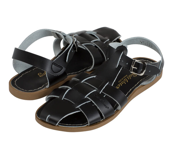 Salt-Water Sandals - Fisherman Shark Adults - Black