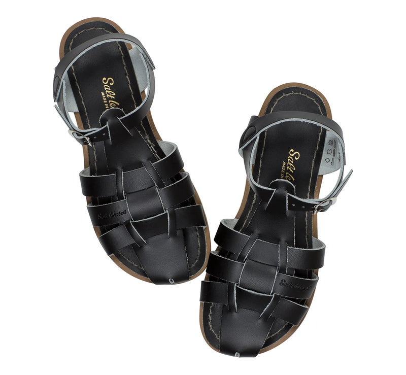 Salt-Water Sandals - Fisherman Shark Adults - Black
