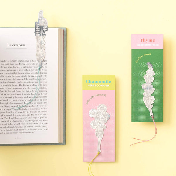 Another Studio - Metal Bookmark - Lavender Flower