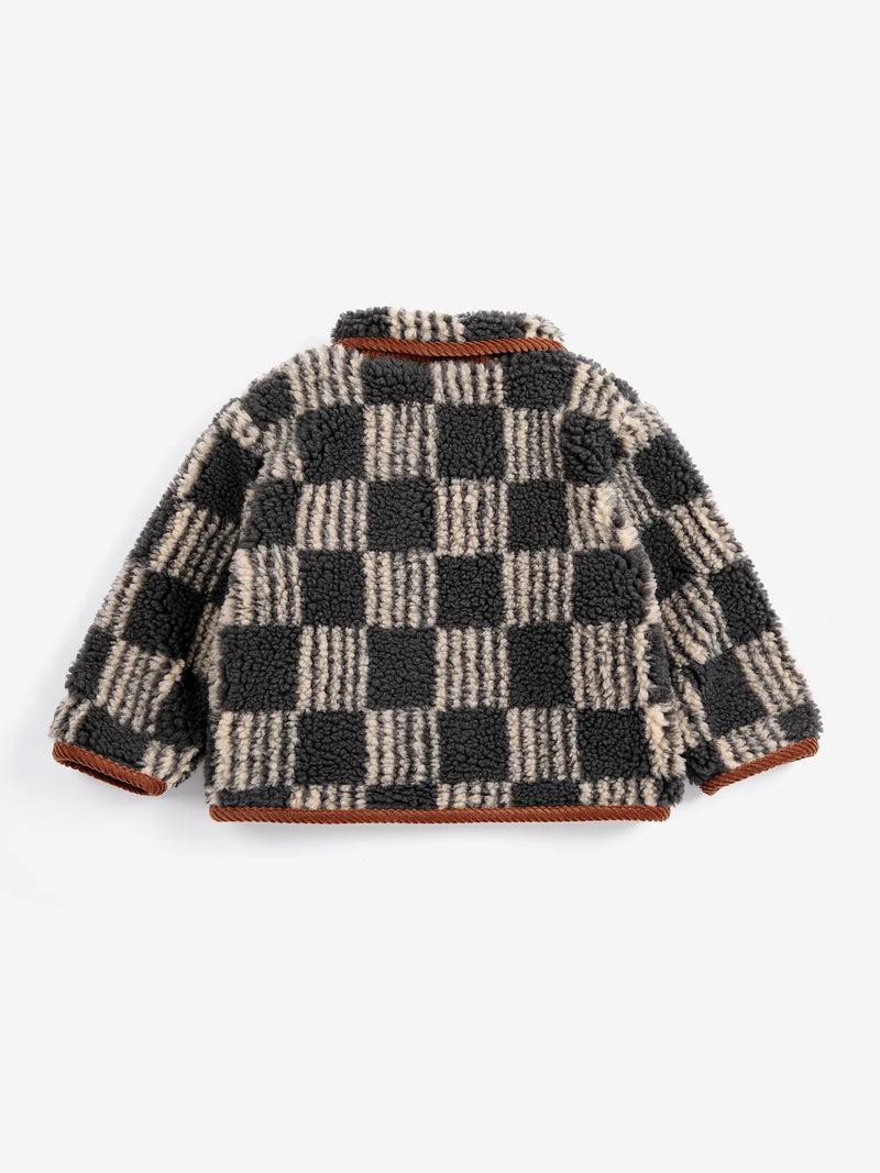 Almost Moiré Sheepskin Jacket
