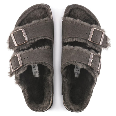 Arizona Shearling Sandal - Mocha