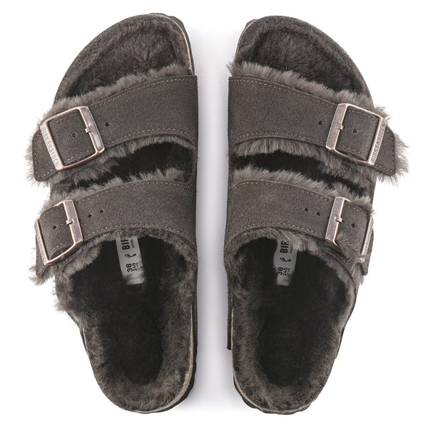Arizona Shearling Sandal - Mocha