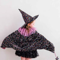 Ruffled Dazzle Sequin Cape