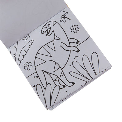 Ooly Carry-Along: Coloring Book Set - Dinoland