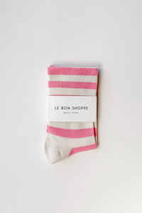 Wide Wally Socks - Wide / Rose Strope