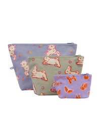 Go Pouch Set - Spring Animals