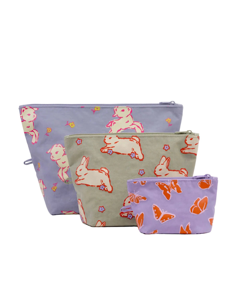Go Pouch Set - Spring Animals
