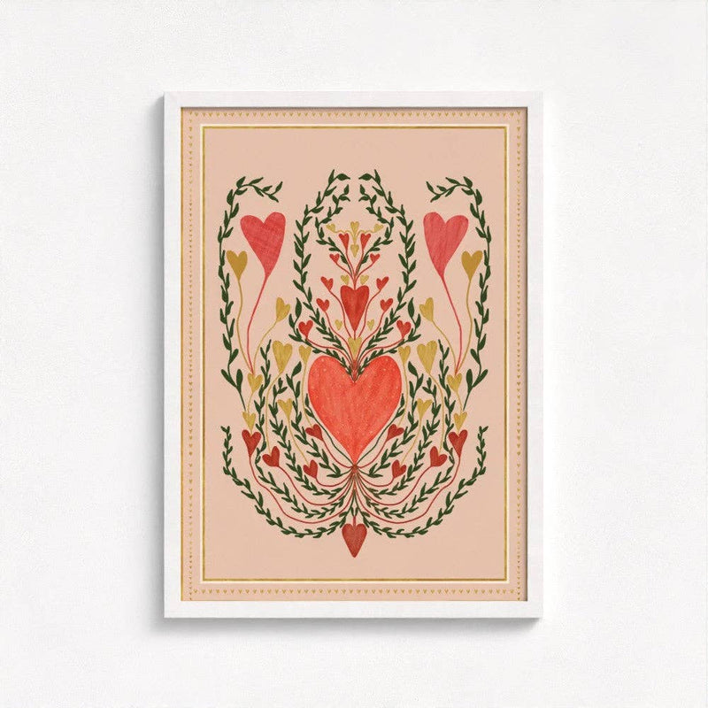 Queen of the Rodeo - Giclee Art Print - Love in Pink: A3