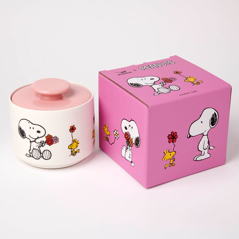 Peanuts Candy Jar Love is in Bloom