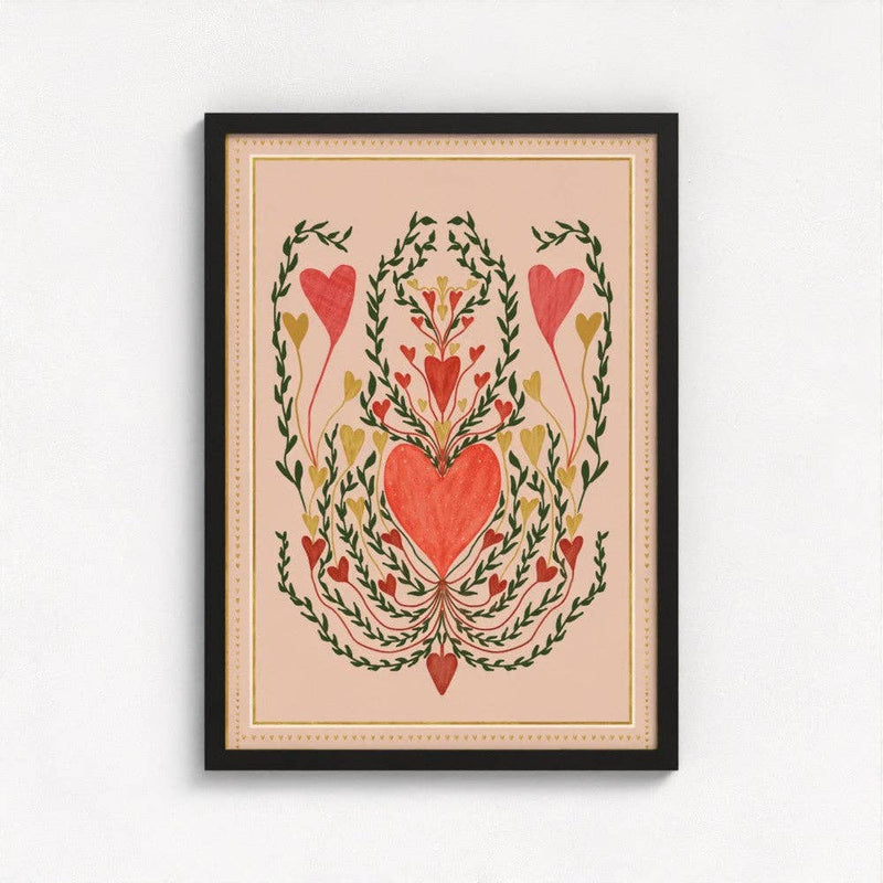 Queen of the Rodeo - Giclee Art Print - Love in Pink: A3