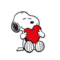 Peanuts Give Hugs Pin - Heart