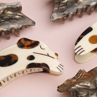 Borzoi Hair Claw Clip