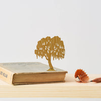 Tiny Tree Brass Ornament - Willow