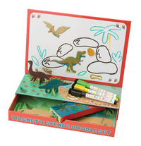 Magnetic Scene & Doodle Set - Dino