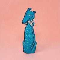 Dog Tails Bookmark - Hot Pink