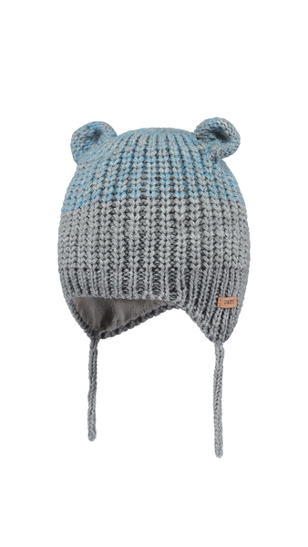 Natsu Beanie Heather Grey Size 47