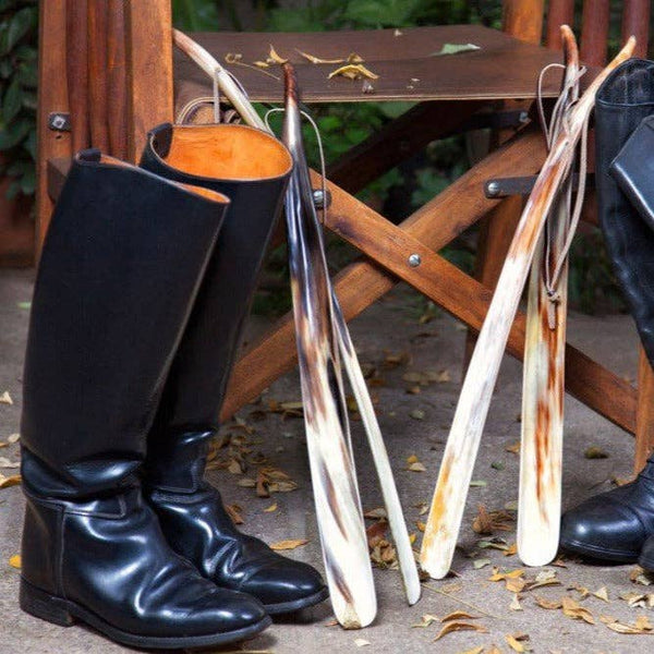 Shoe Horns- Made From Horn: Small (22-24 cm.)