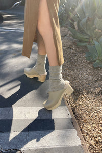 Cottage Socks - Flax