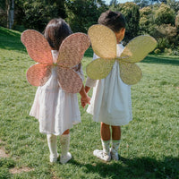 Sequin Flower Fairy Wings