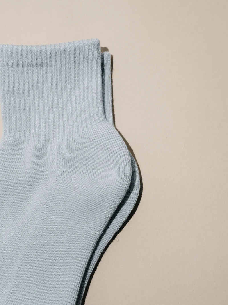 NAT + NOOR - Ankle Sock - Bone