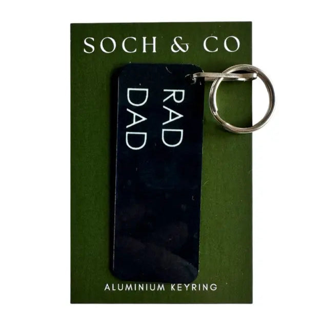 Rad Dad Keyring
