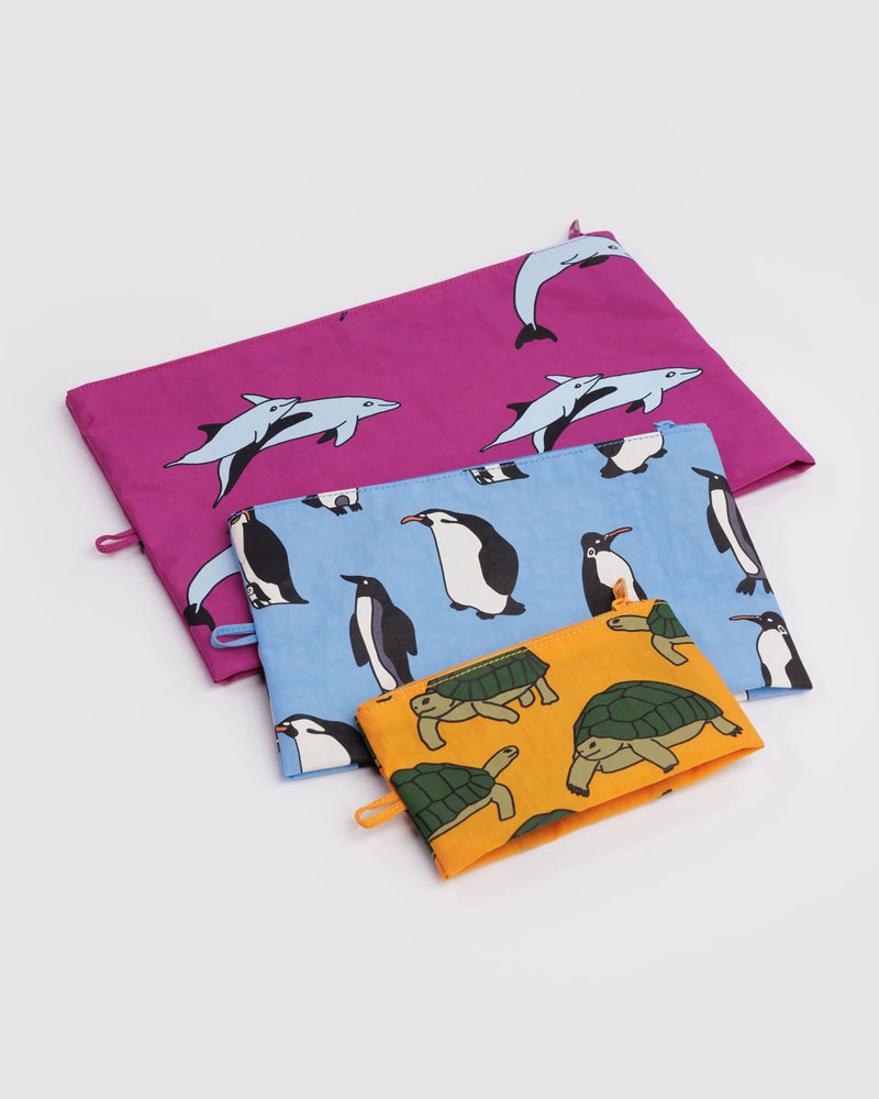 Go Pouch Set - Vacation Animals