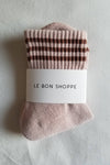 Le Bon Shoppe - Girlfriend Socks - Scarlet