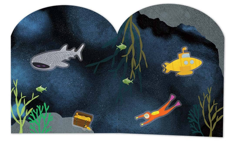 Deep Sea Stick & Play Book