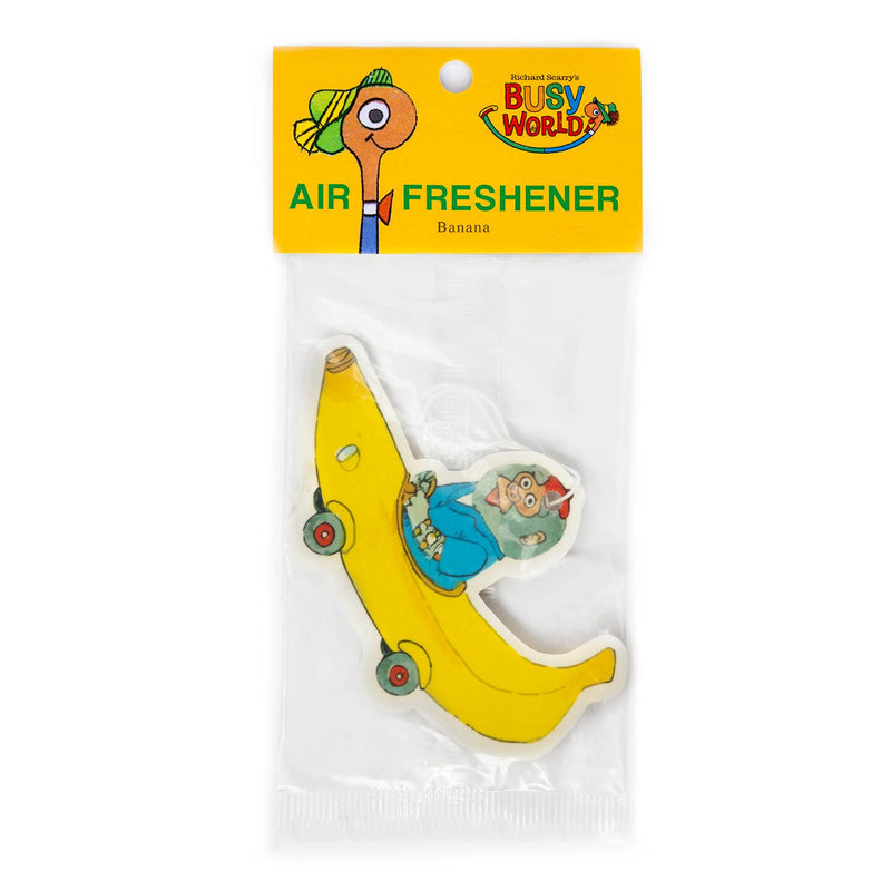 3P4 x Richard Scarry® - Banana Car Air Freshener