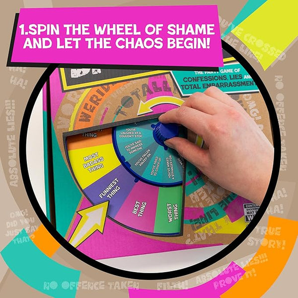 Spin-Fessions Board Game