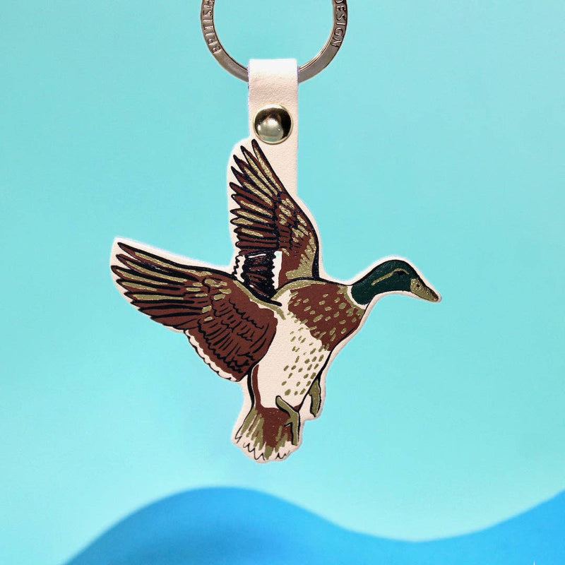 Holy Duck Key Fob - Pale Pink
