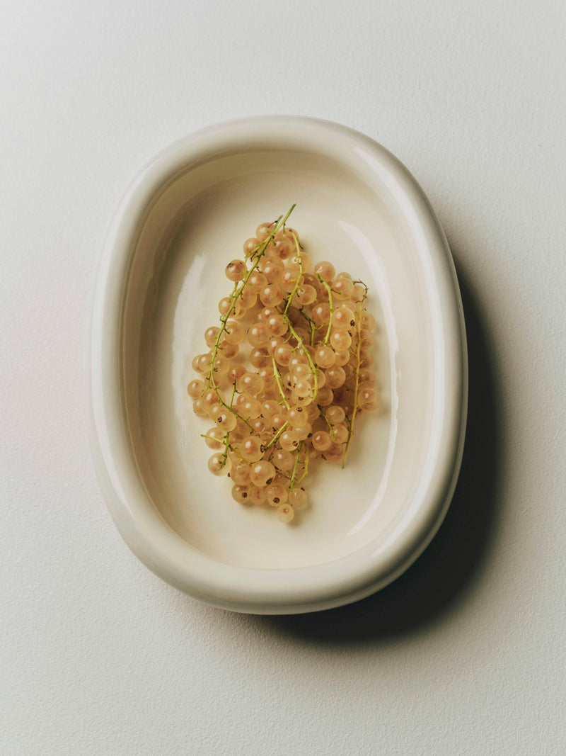 Barro Oval Dish - Large - Off White