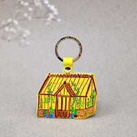 Greenhouse Key Fob - Cream
