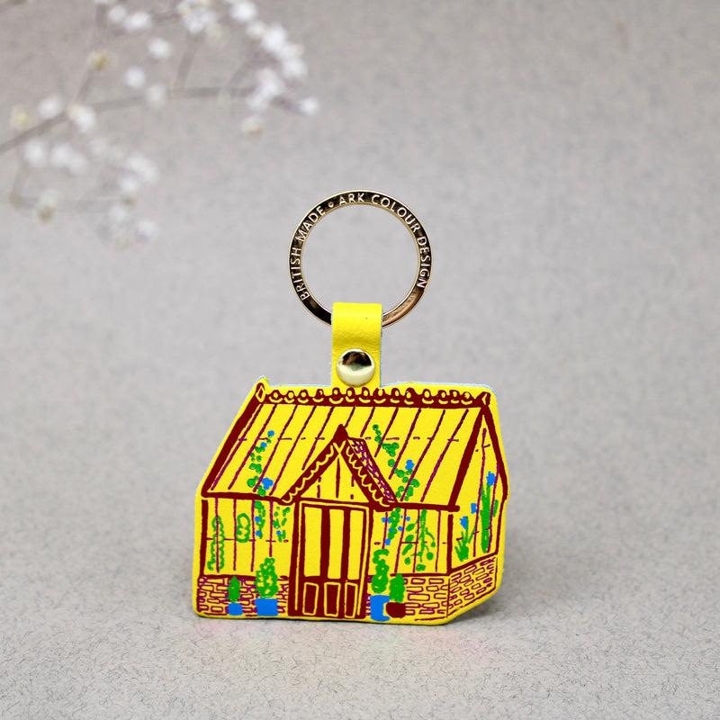 Greenhouse Key Fob - Cream