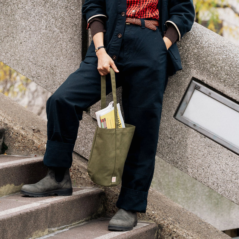 Mini Kantan Bag (Bucket Tote) - Green