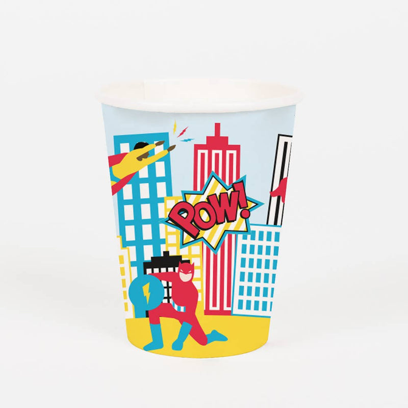 Paper Cups - Superheroes