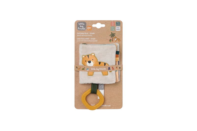 Little Big Friends Jungle Soft Baby Book