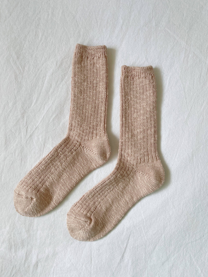 Cottage Socks - Flax