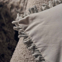 Dora Textured Shaggy Cushion