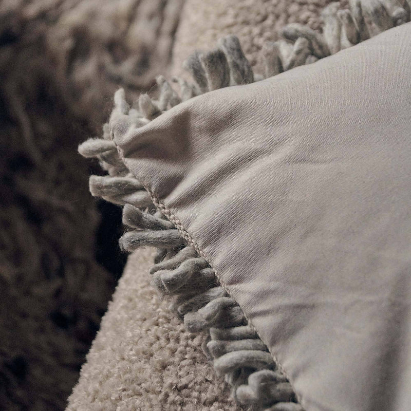 Dora Textured Shaggy Cushion