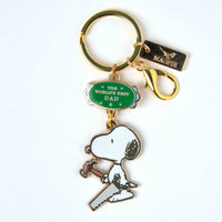Peanuts World's Best Dad Keyring