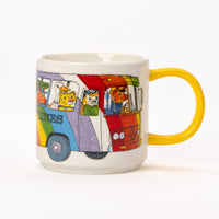 Magpie x Richard Scarry Rainbow Bus Mug