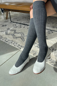 Le Bon Shoppe- Schoolgirl Socks - Merino Wool Blend: Black